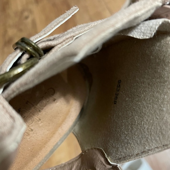 Charlotte Russe Tan Heeled Open Toe Booties - Picture 4 of 11